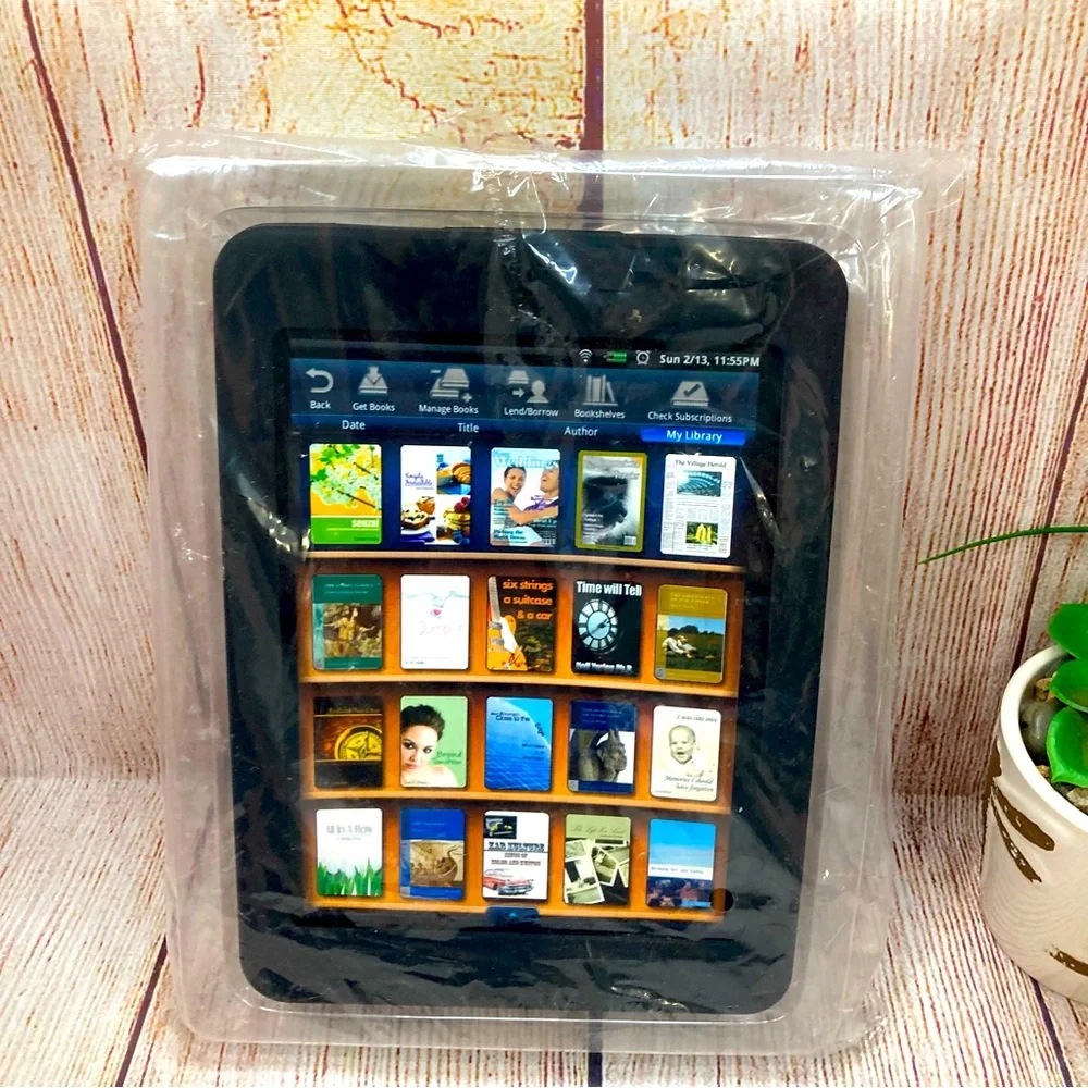 Digital Ereader Skin 7” Pandigital Black